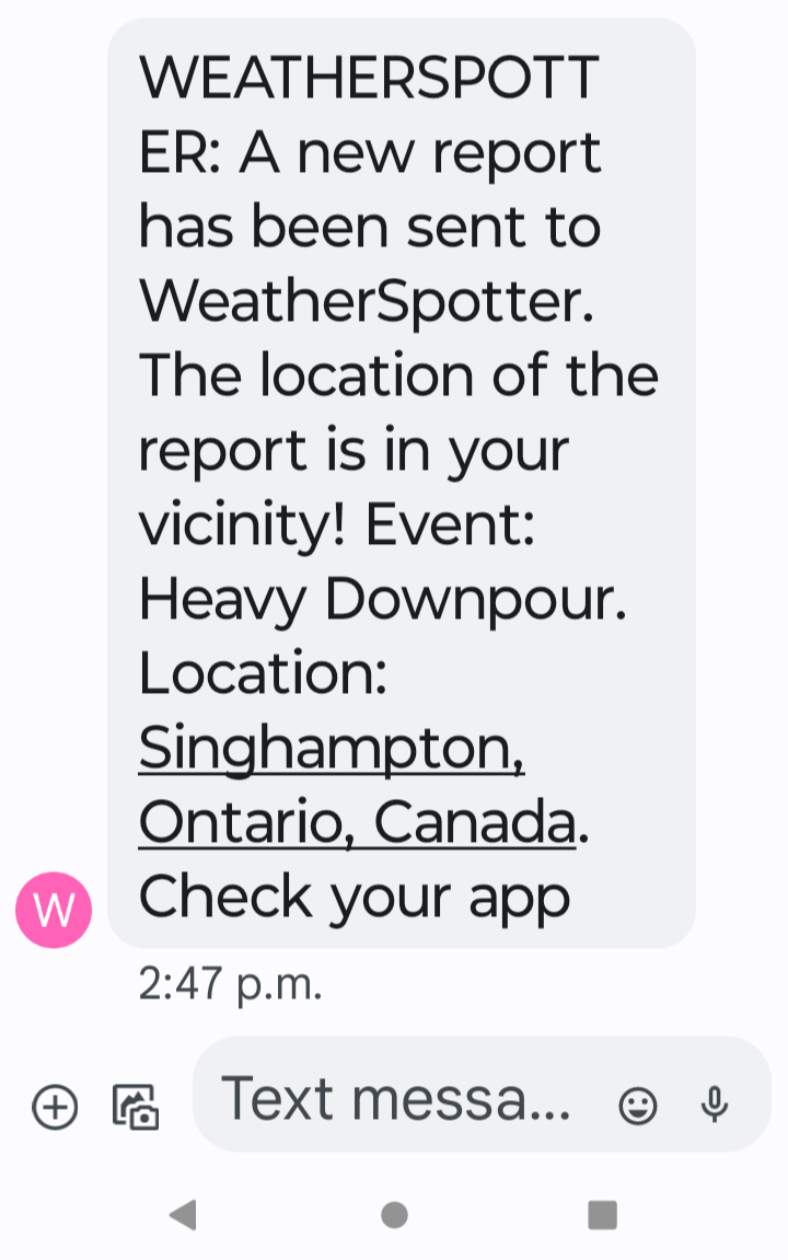 SMS Alerts